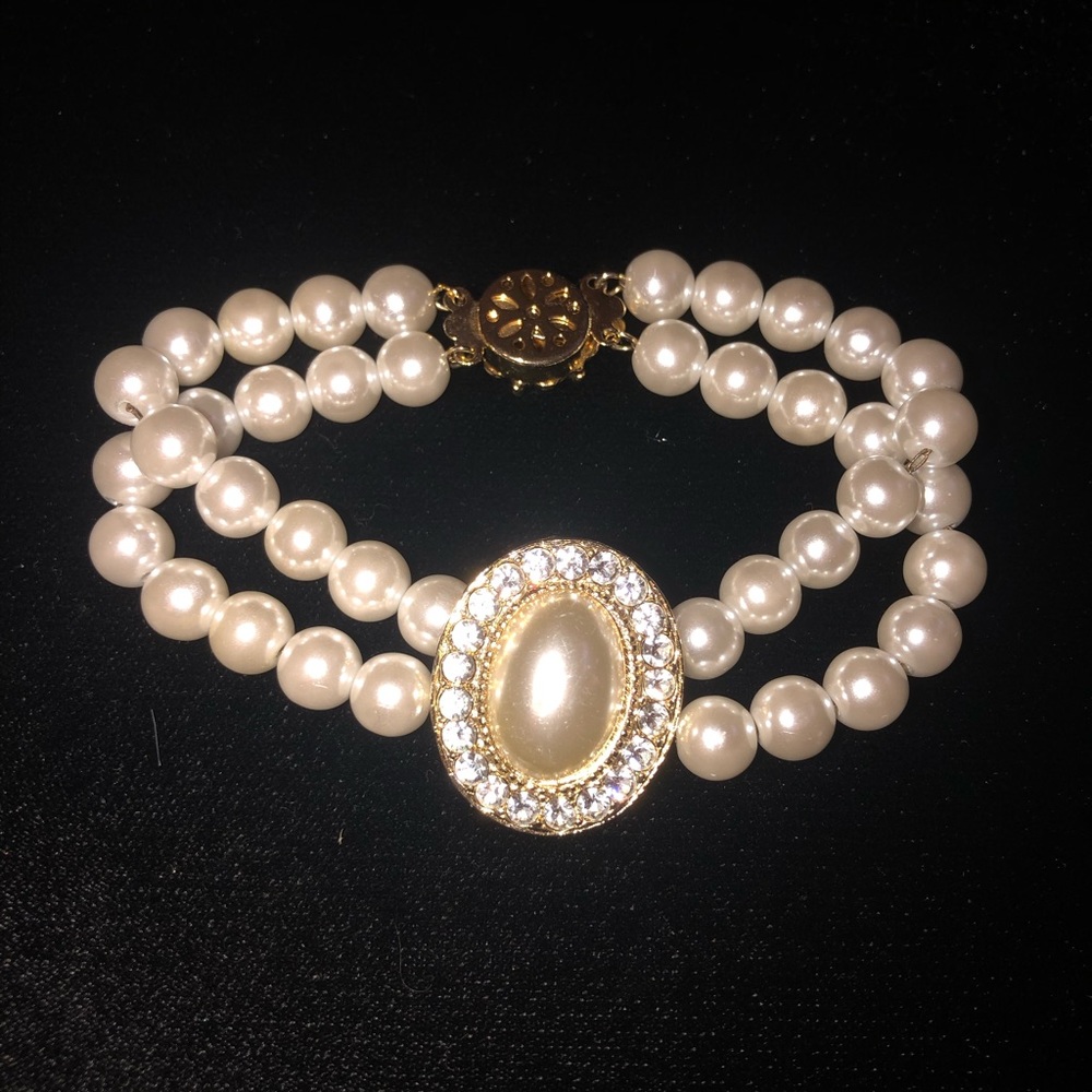 Double Pearl Bracelet